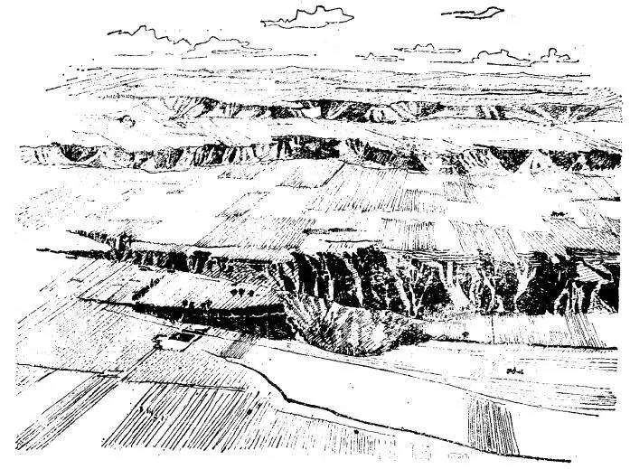 煤矿巷道地质素描图图片