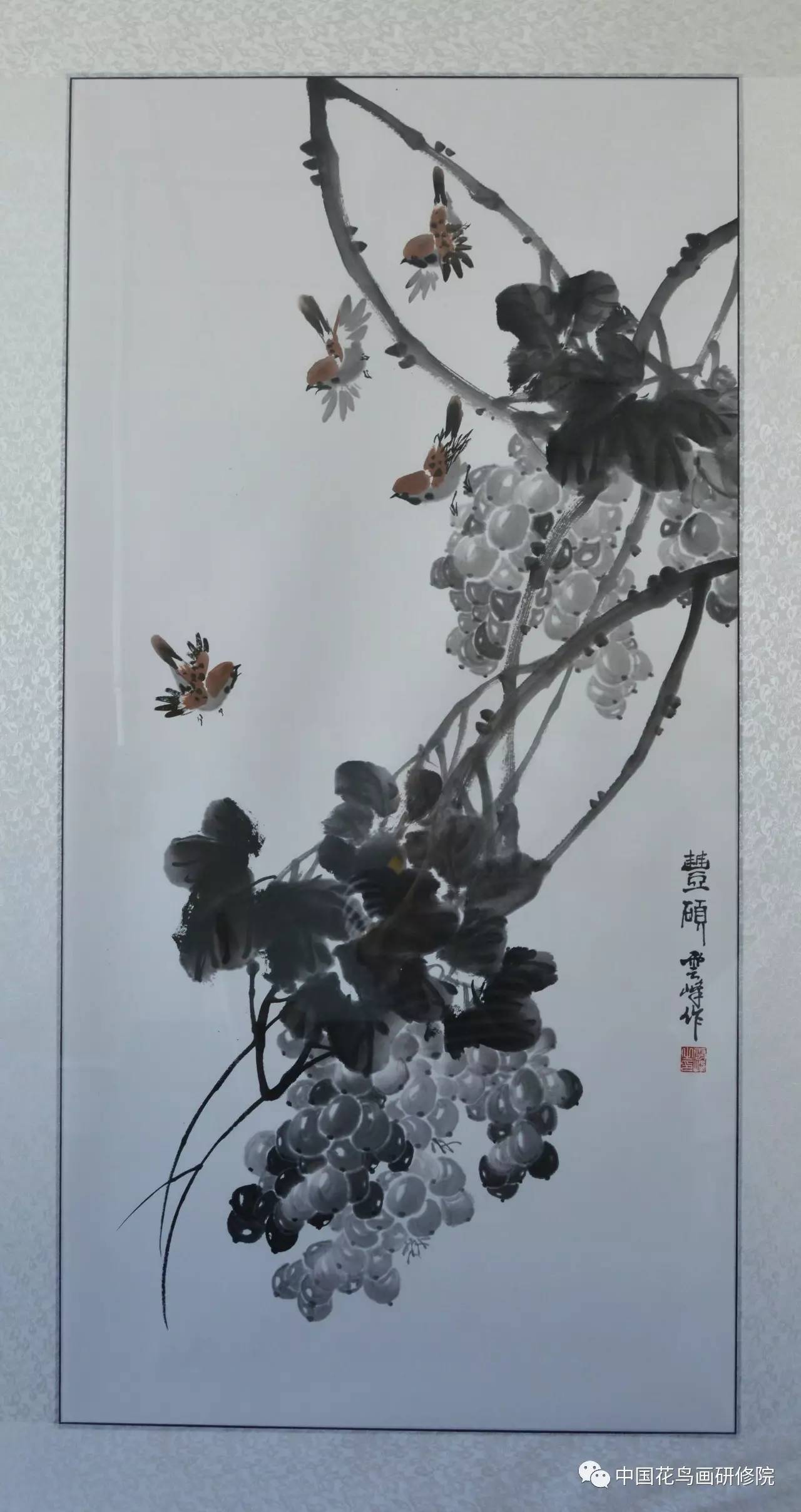 中国花鸟画研修院优秀学员作品展常年在中国花鸟画