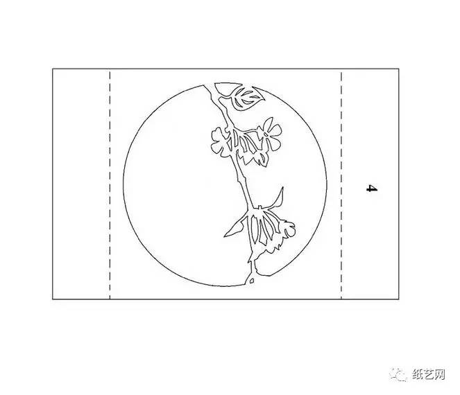 立体纸雕制作图解步骤图片