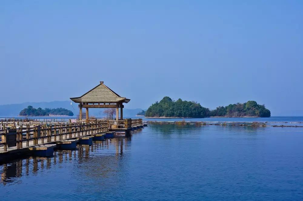 攝影/天山長老廬山西海,千島湖之湖俯拍的廬山西海一出現,就被美到了.