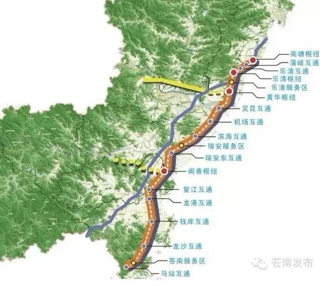 鳌江塘川互通规划图图片