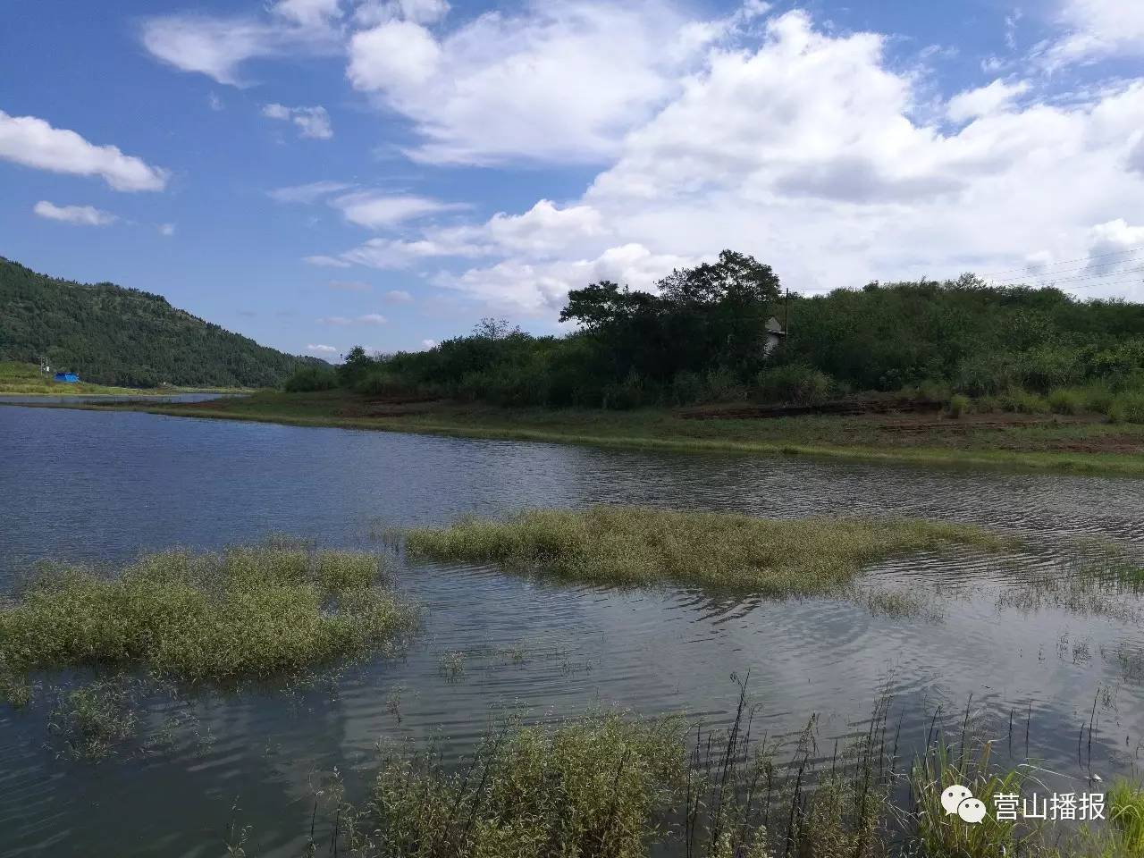 营山幸福水库图片