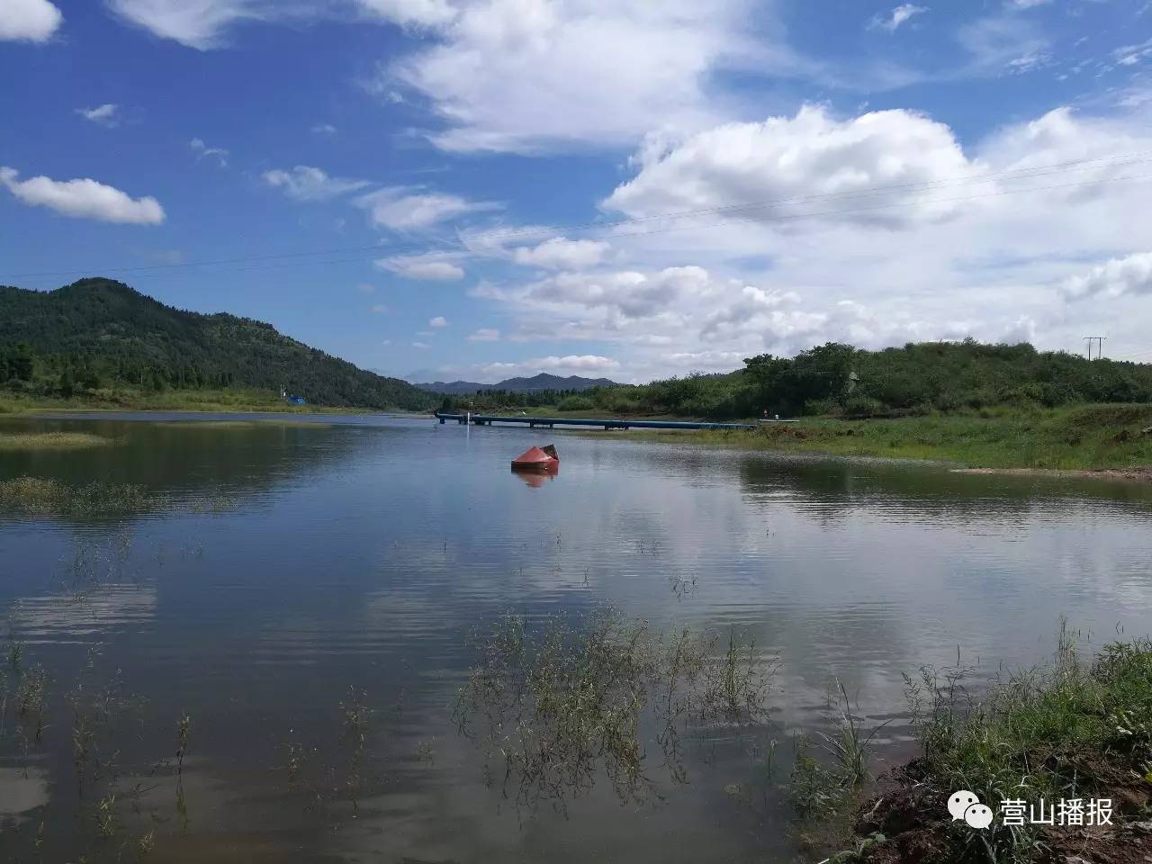 营山幸福水库图片