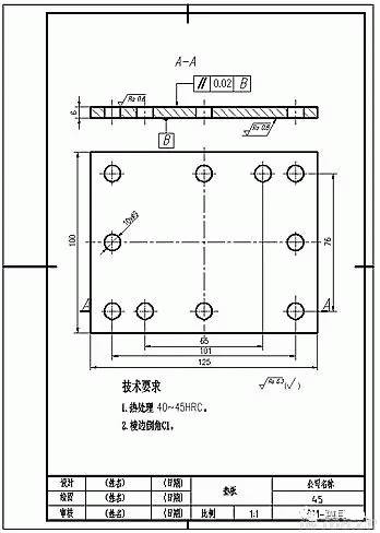 模具零件图的画法,看完都会了!