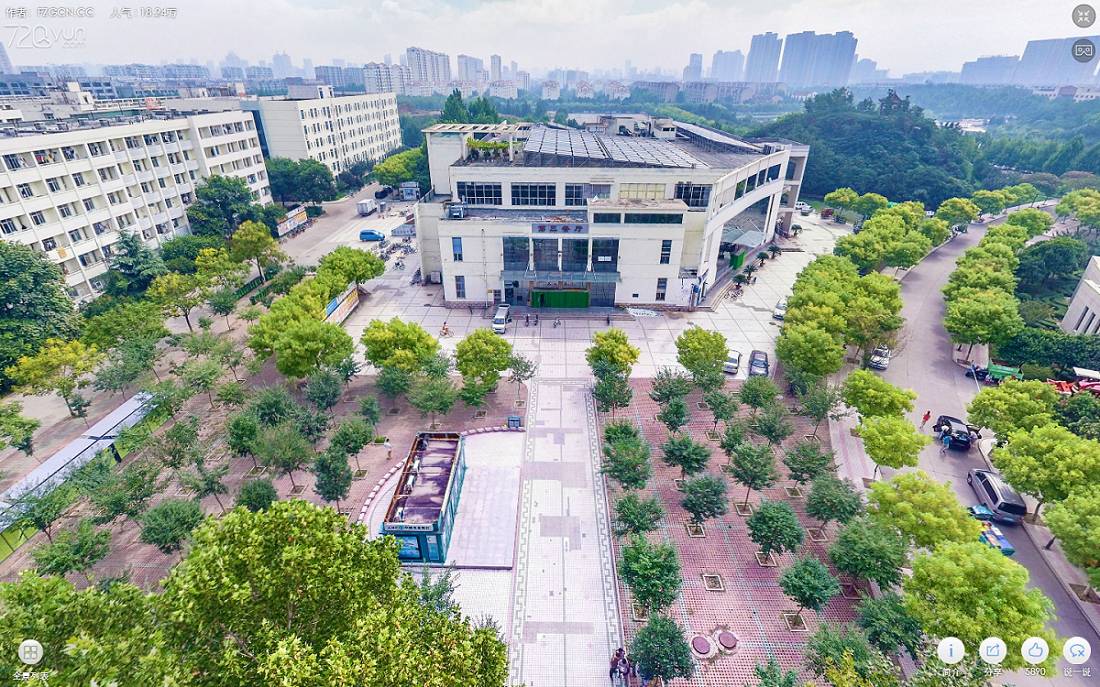 山东理工大学全景图图片