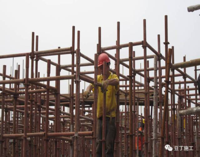 全面学习轮扣式脚手架施工技术包会不容错过