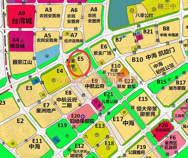 赣州章江e5地块将建棚户区改造项目预计2020年竣工