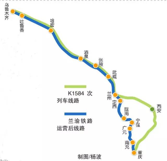 火车k997线路图图片