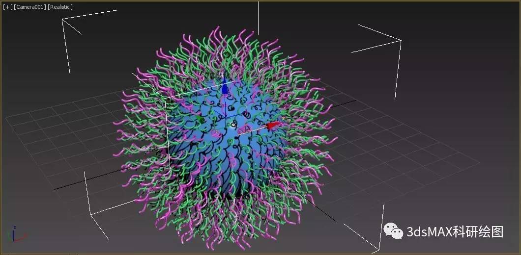 3dsmax教程五核殼膠束之樣條線編輯