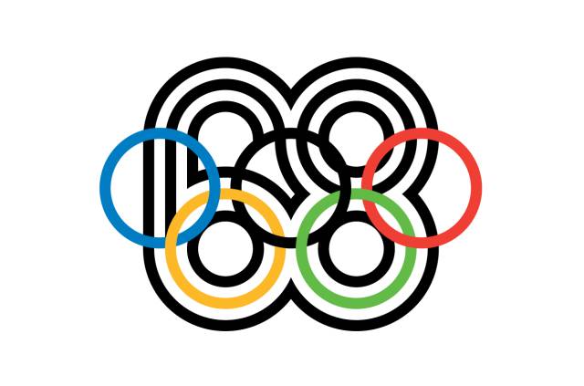 奥运五环小人标志图片