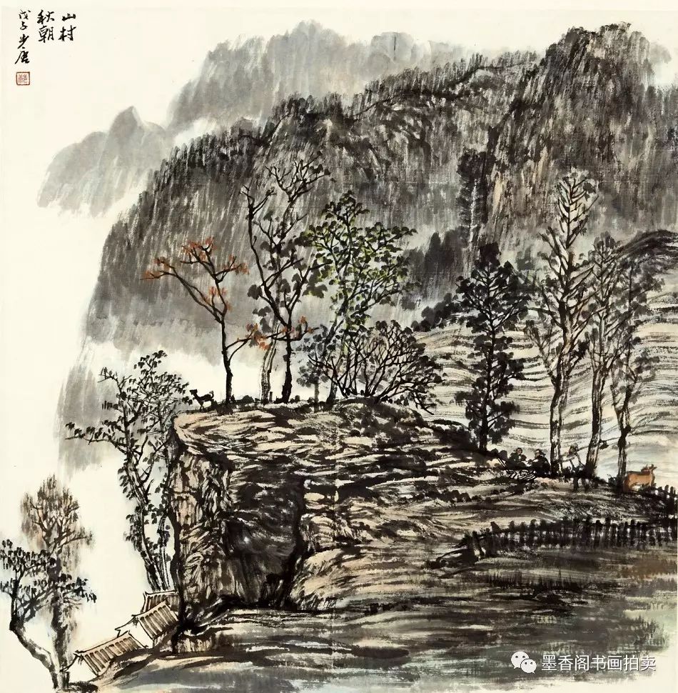 随时随地学国画|赵步唐《山水画教学》高清34讲