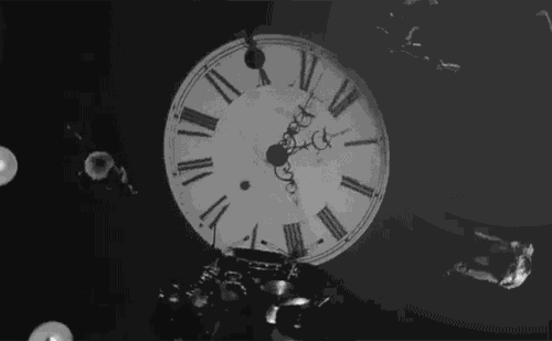 古典时钟动图图片
