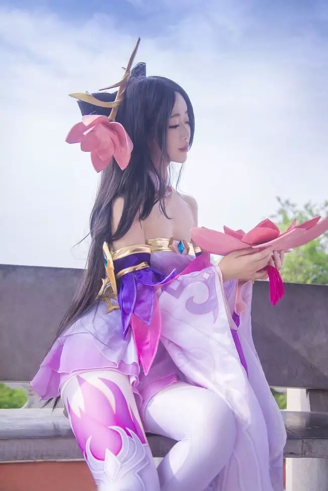 Cosplay貂蝉暴露王者图片