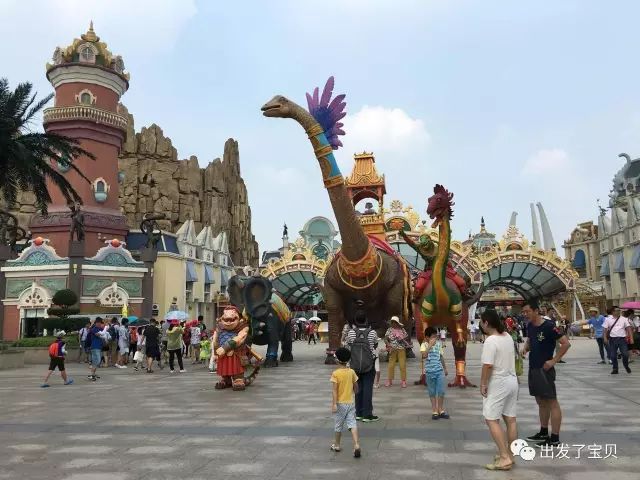 國慶假期帶你在常州恐龍園淹城野生動物園從早玩到晚暢遊童話和動物