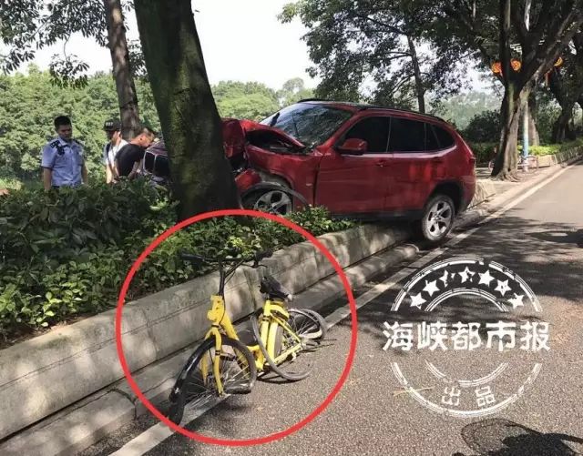 寶馬車撞上共享單車,47歲長樂女騎手搶救無效身亡!