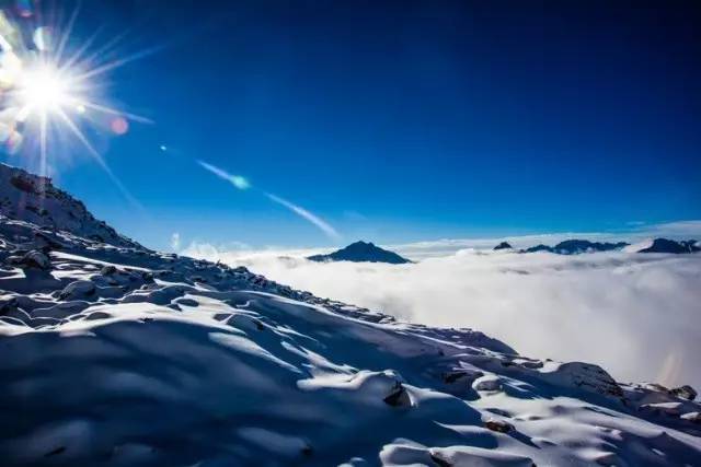 旅遊 正文 今日景點:四姑娘山全景,么妹峰觀景點,長坪溝風景,原始森林