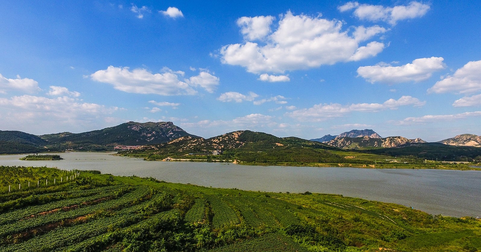 莒县三大水库图片