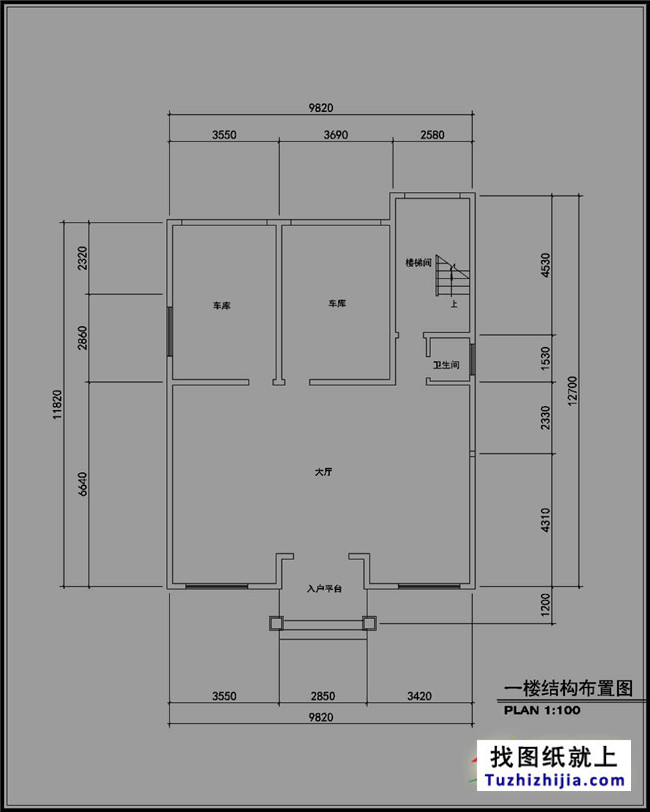 六层楼房标准层设计图图片