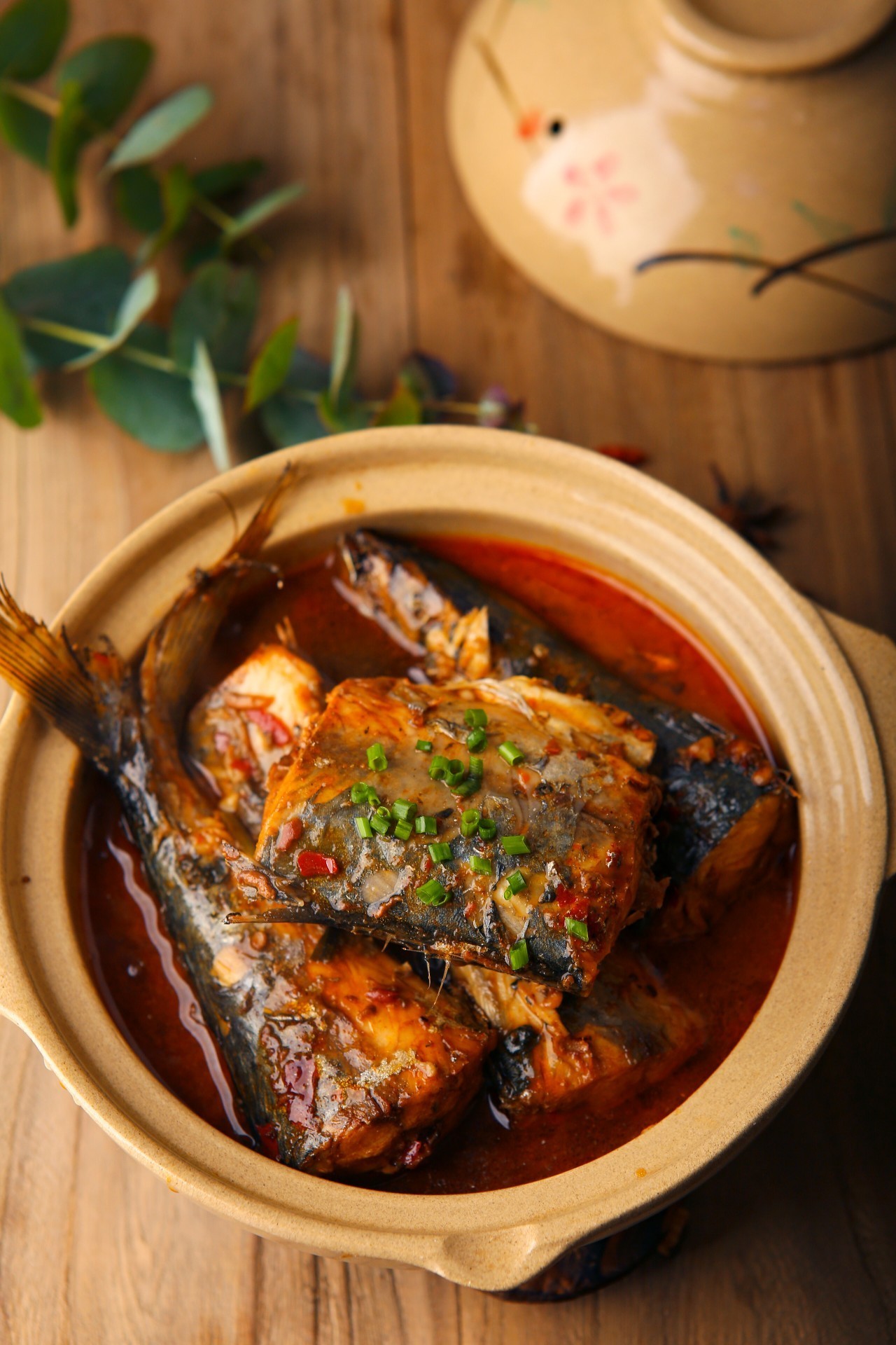 红烧鲅鱼(多动图,孔瑶的食谱)