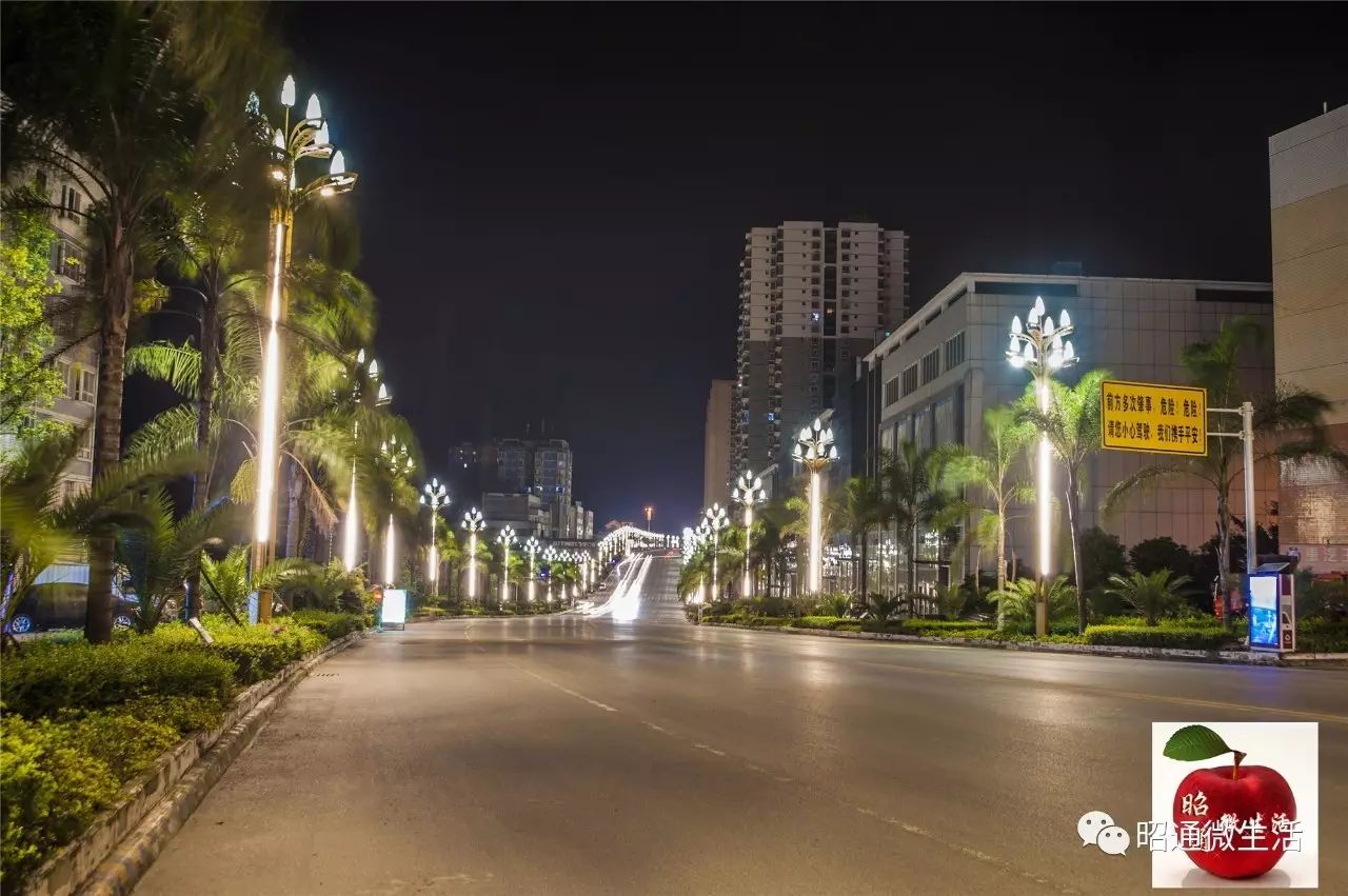 几张高空夜景图告诉你水富到底有多美!