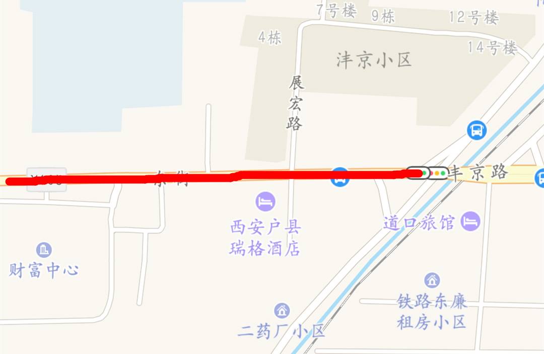 鄠邑区限行区域地图图片