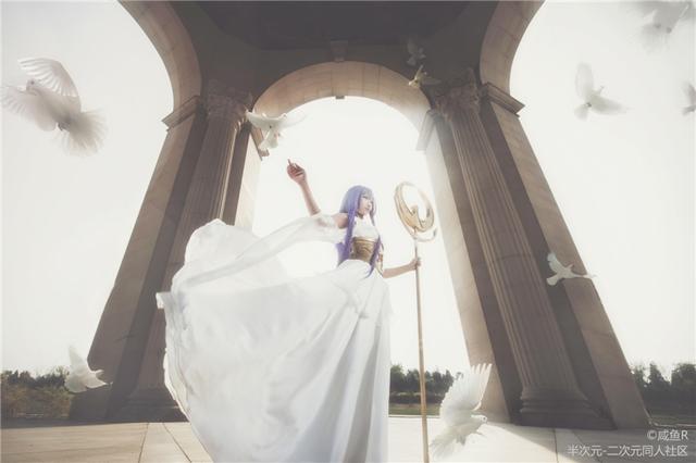 童年女神雅典娜!《聖鬥士星矢》薩沙的cosplay欣賞