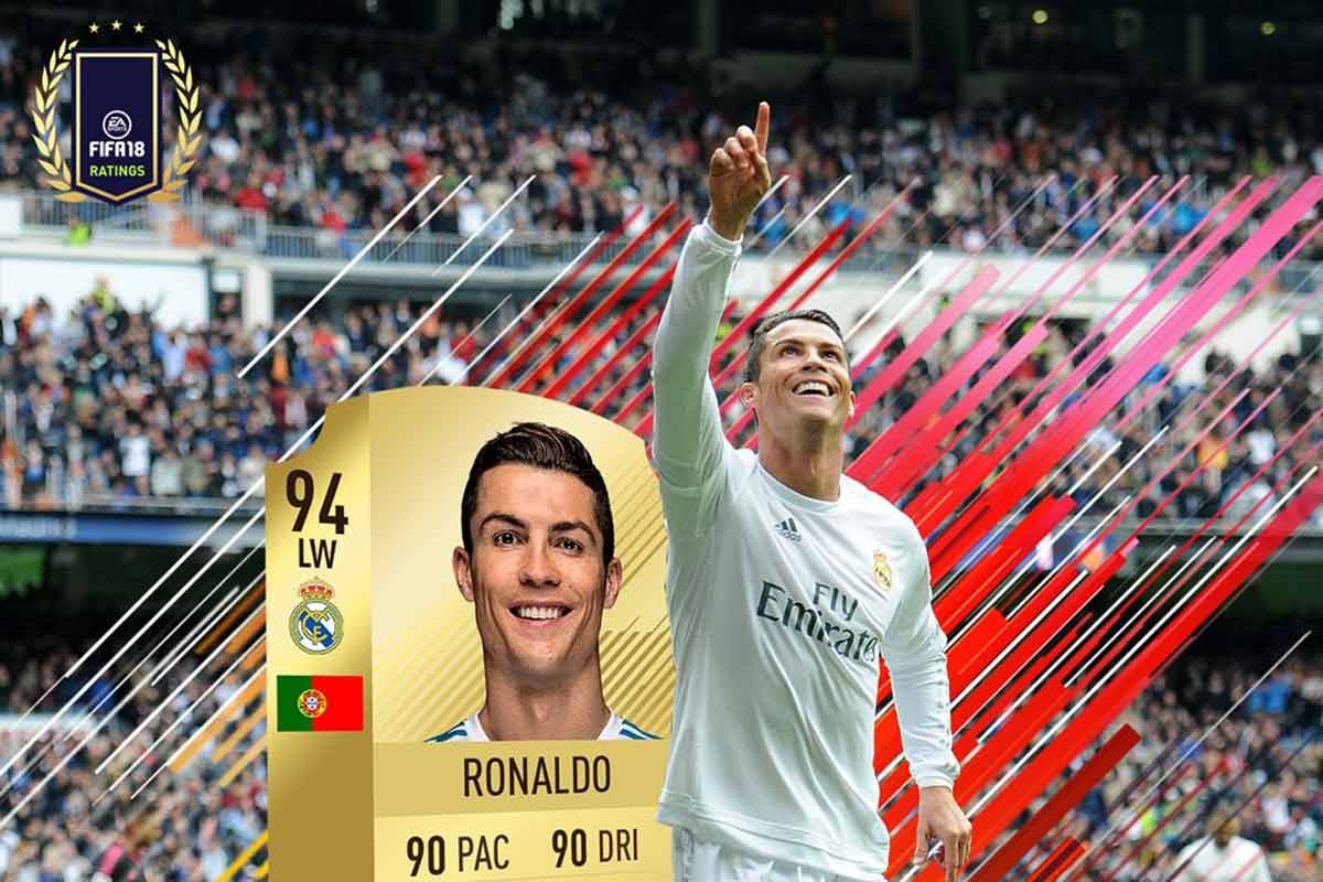 《fifa 18》排行榜:c羅第一,梅西第二