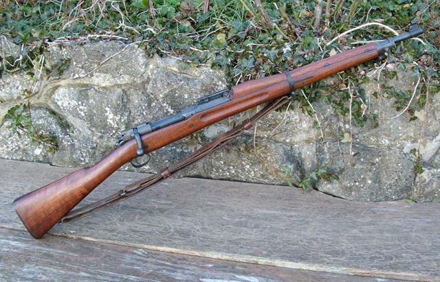 斯普林菲尔德m1903春田步枪美军第一次世界大战中的制式武器