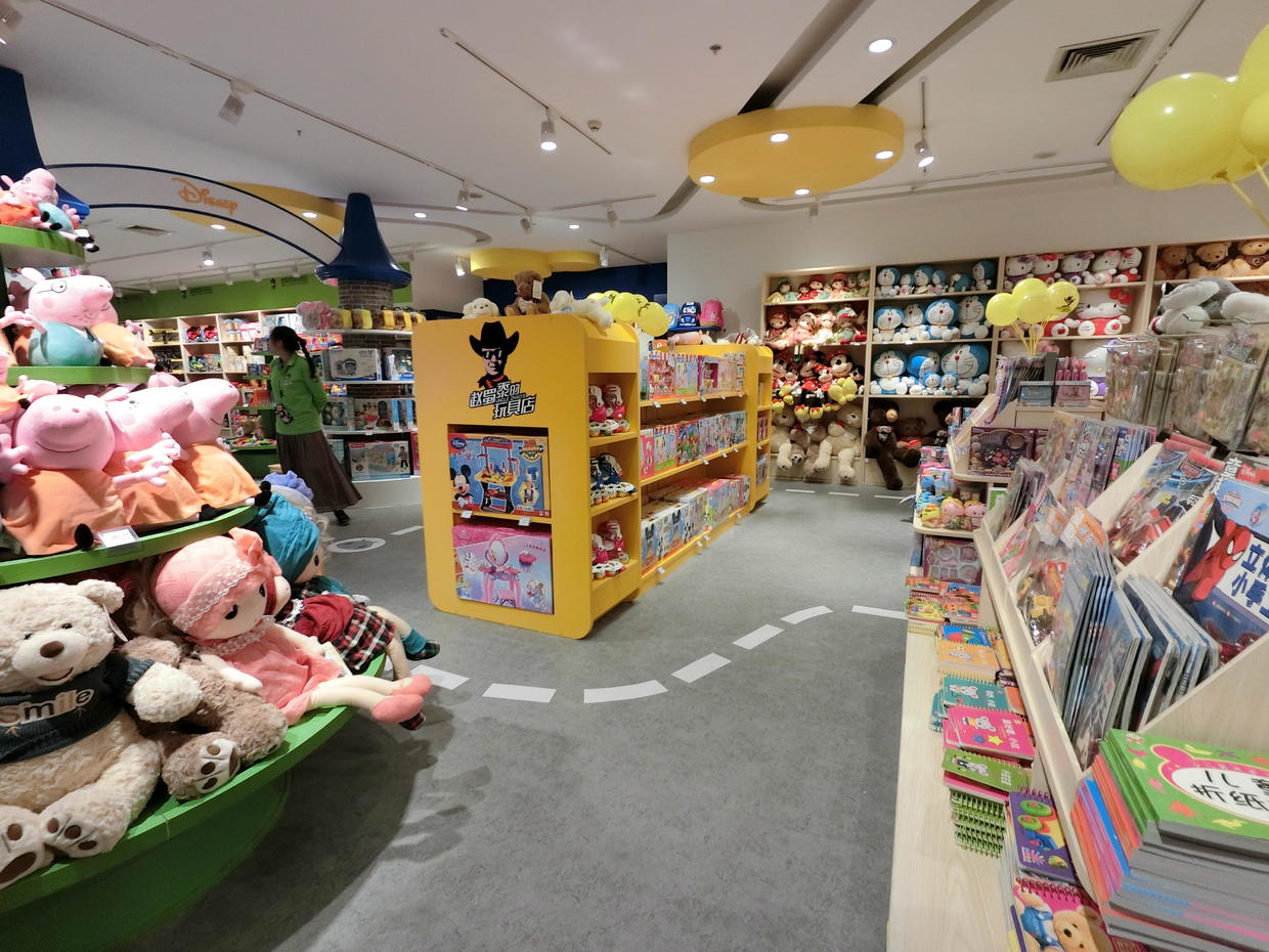 赵蜀黍的玩具店店面升级 打造玩具购买新体验
