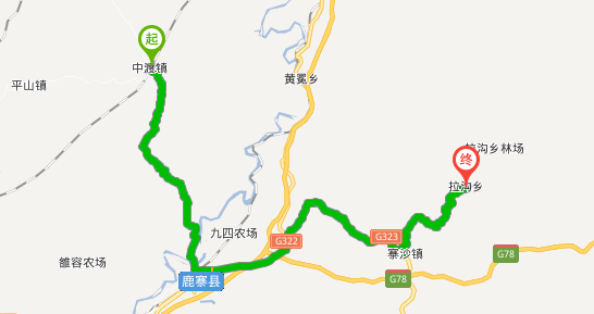 鹿寨县乡镇地图图片