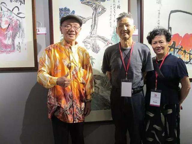 湖州市艺术家赵文聪刘祖鹏钟莉参加国际美术邀请展