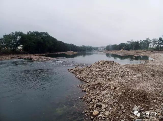 灌阳县灌阳河新街镇江口段整治工程接受水利部水利建设考核组考核