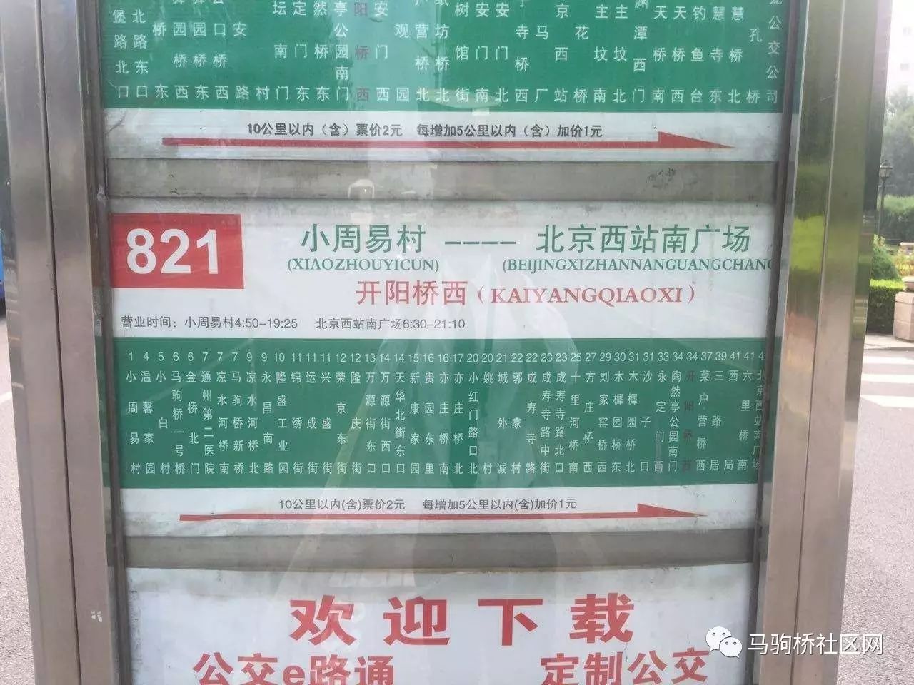 那些年,馬駒橋被調整的公交線路,你還記得嗎?