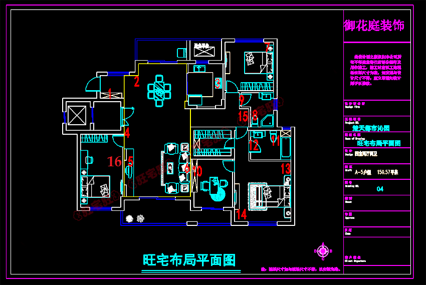 武汉楼盘楚天都市沁园风水布局