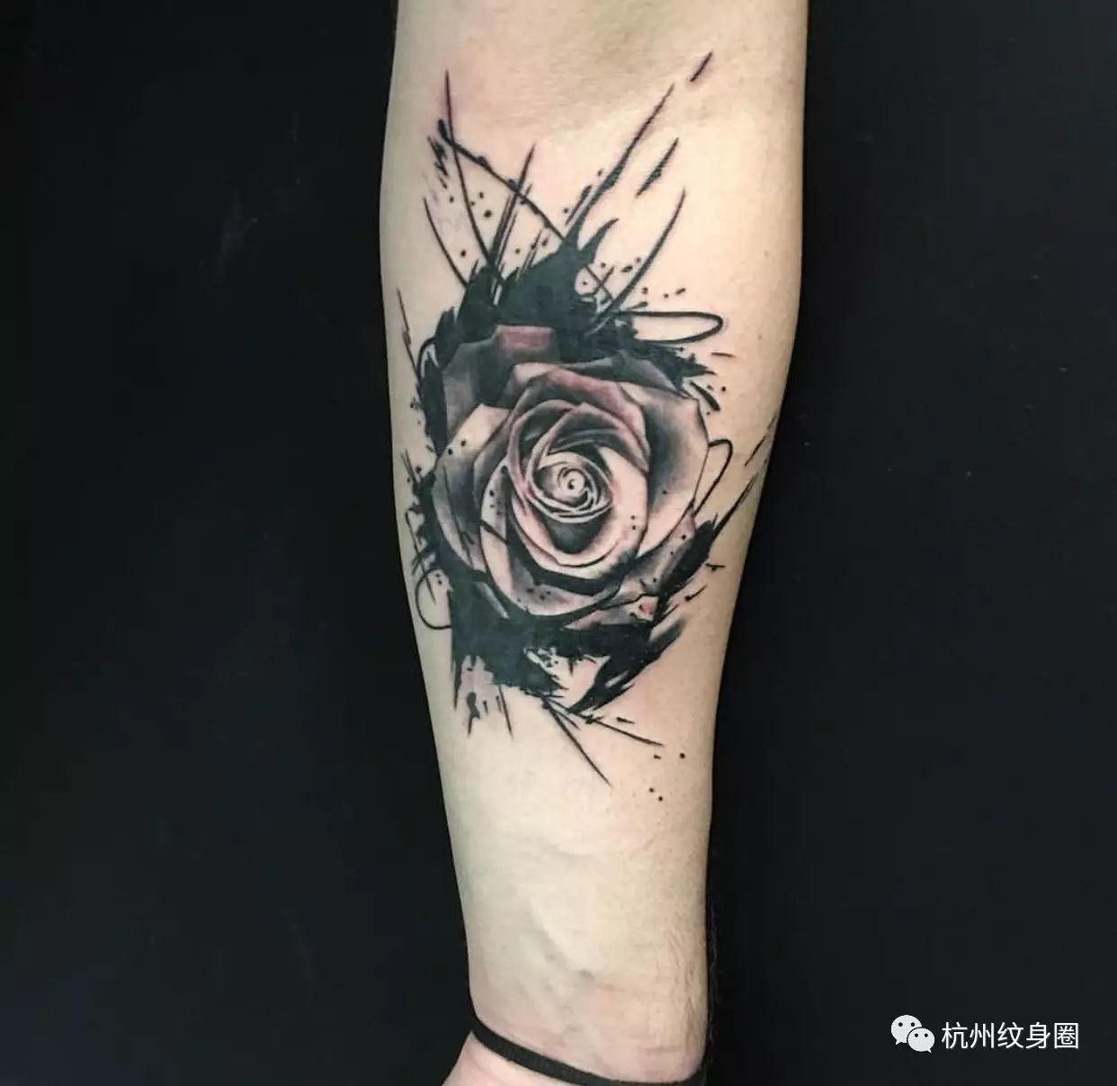 tattoo紋身素材玫瑰