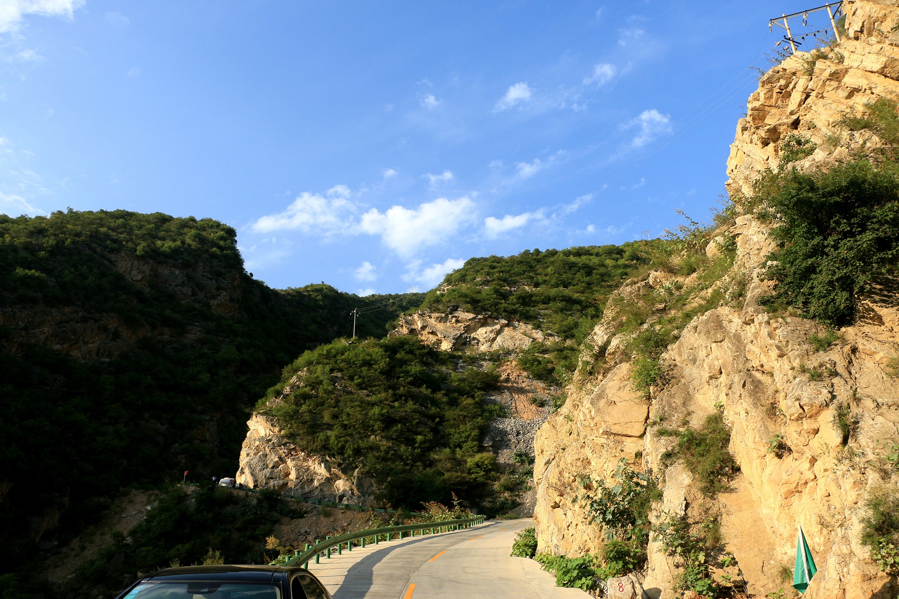 西安大峡谷景区图片