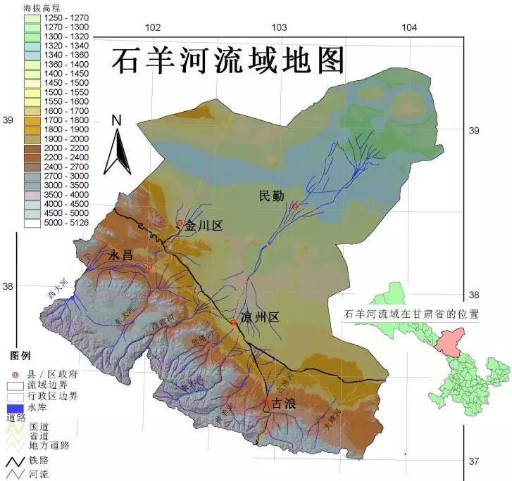 青土湖地图图片