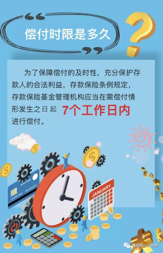 存款保险宣传海报素材图片