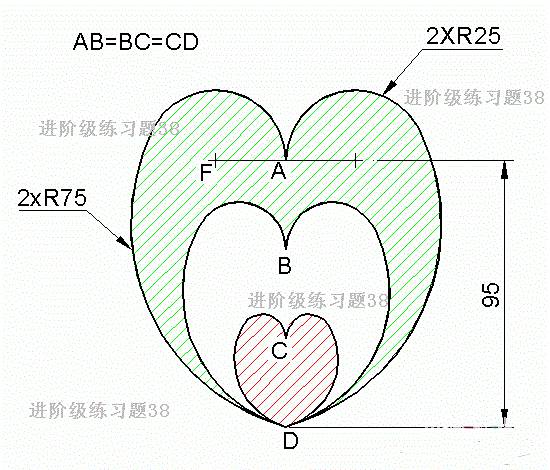 cad画花键的详细步骤图片