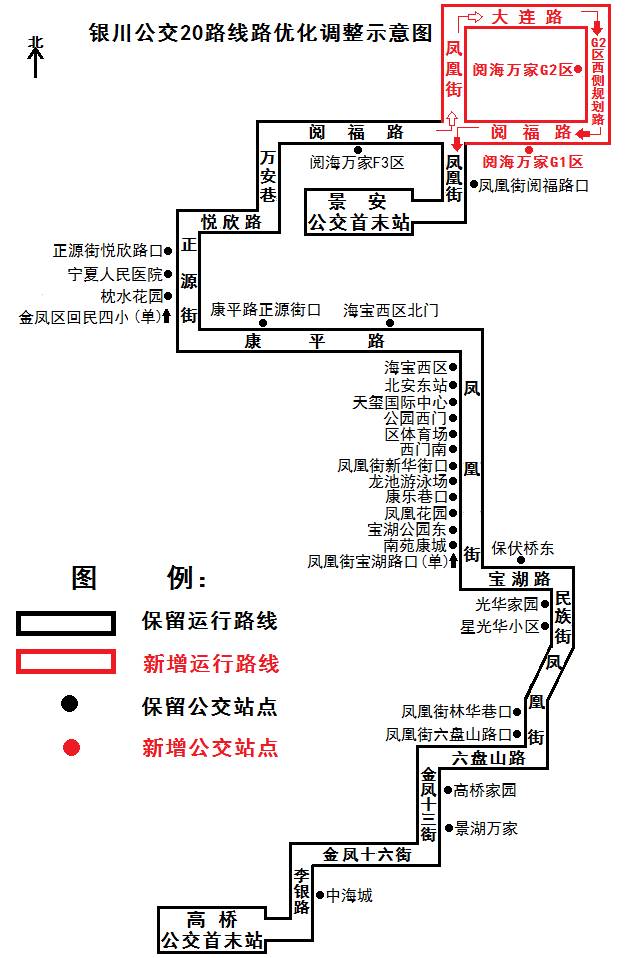 银川711路公交车路线图图片