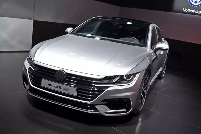 最美大眾車型arteon2018年有望引入中國法蘭克福國際車展上星光熠熠