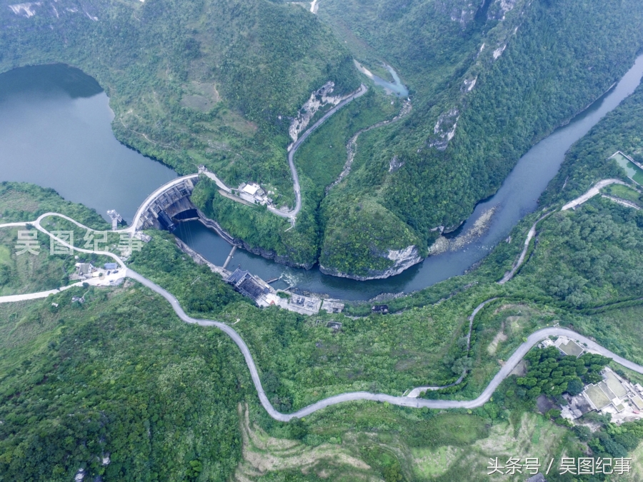 猫跳河梯级水电站图片