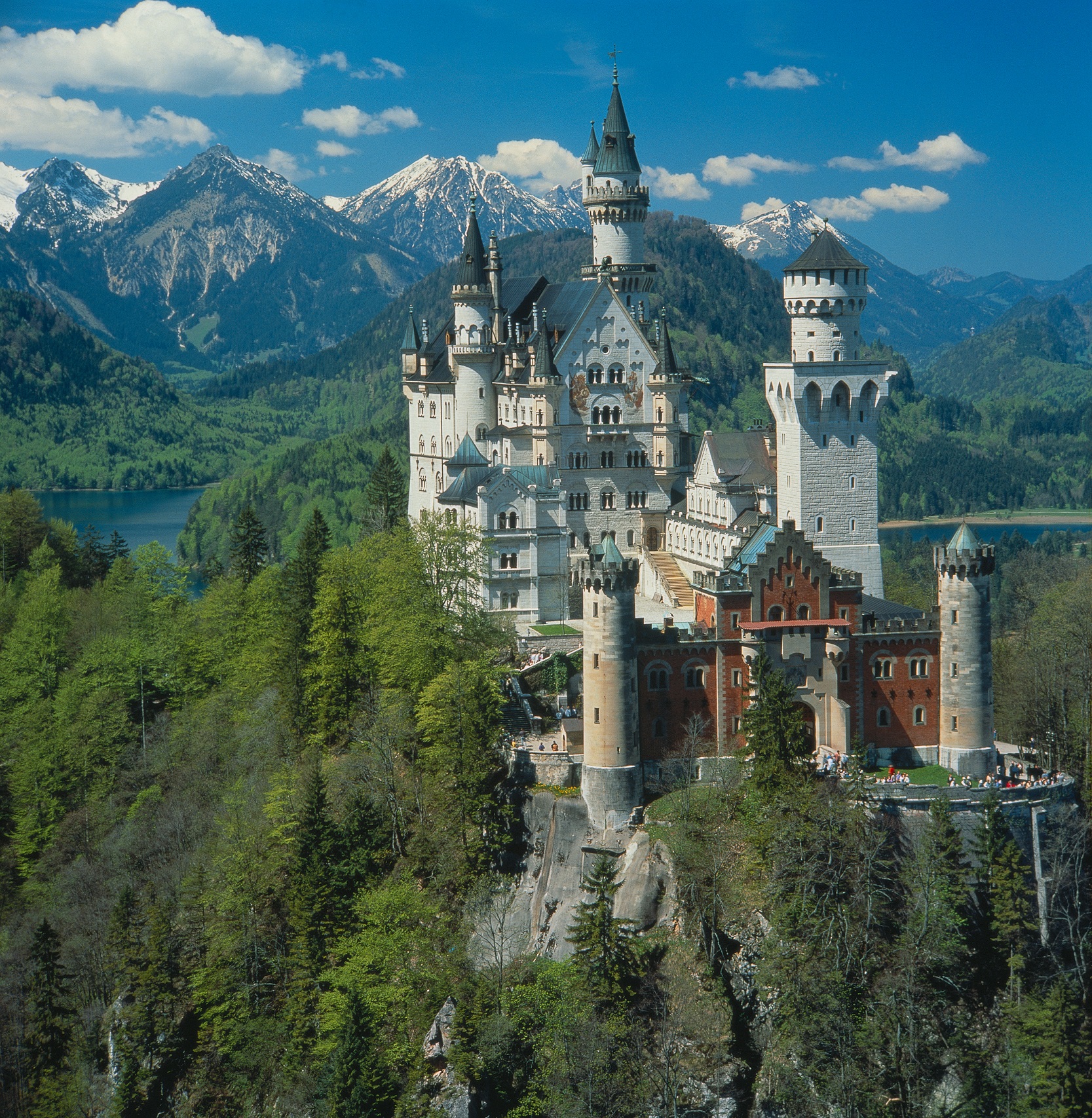 世界上最美的五座城堡离童话最近的地方