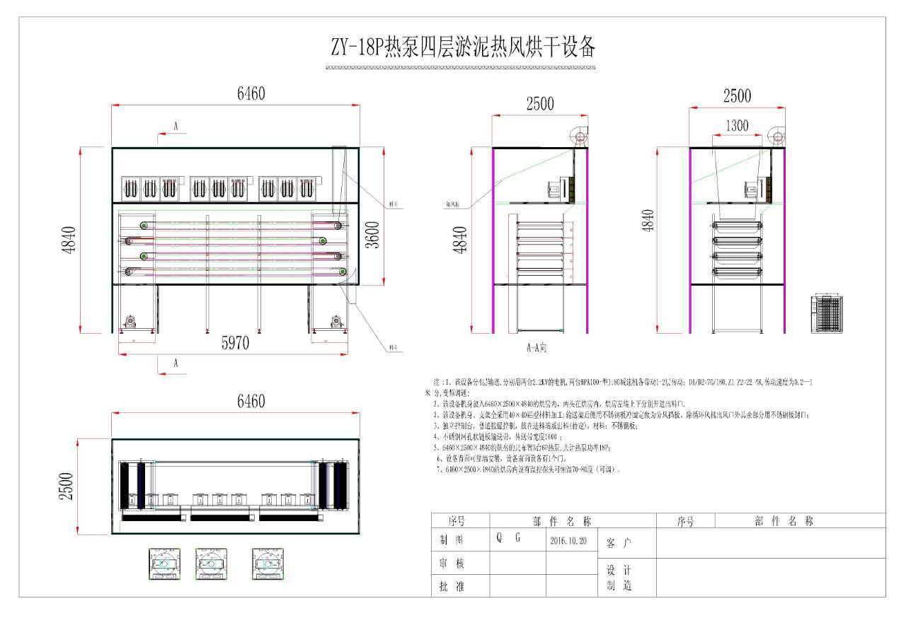 制药污泥烘干机技术要点