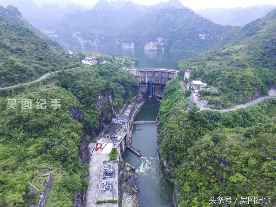 猫跳河梯级水电站图片