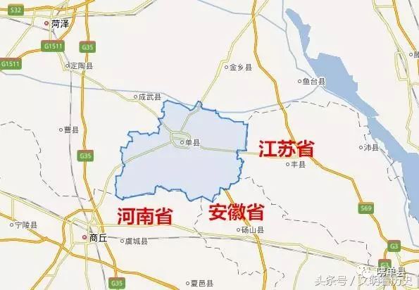 山东单县位置图片