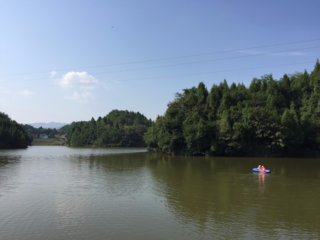 走进万州弹子镇池海景区