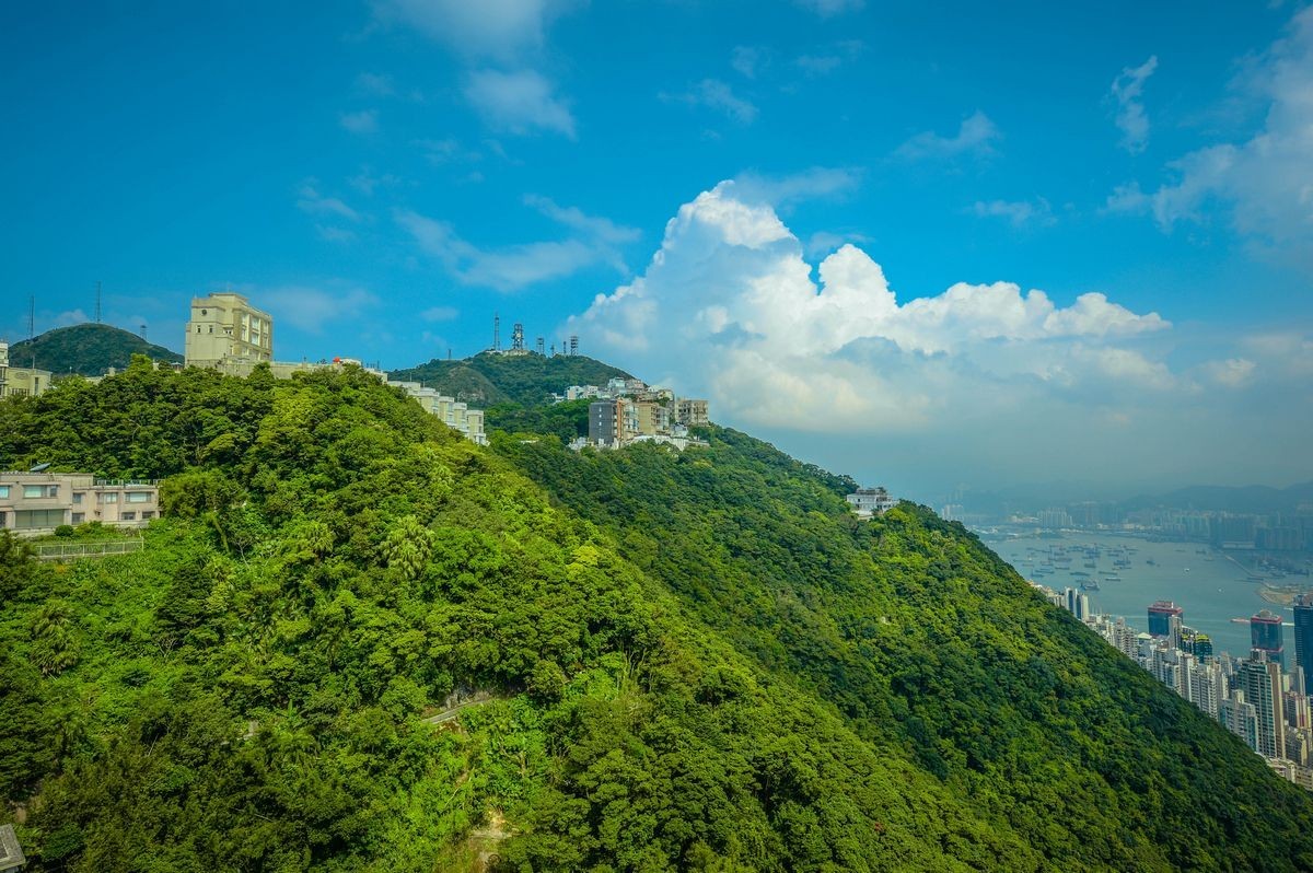 香港山顶公园图片