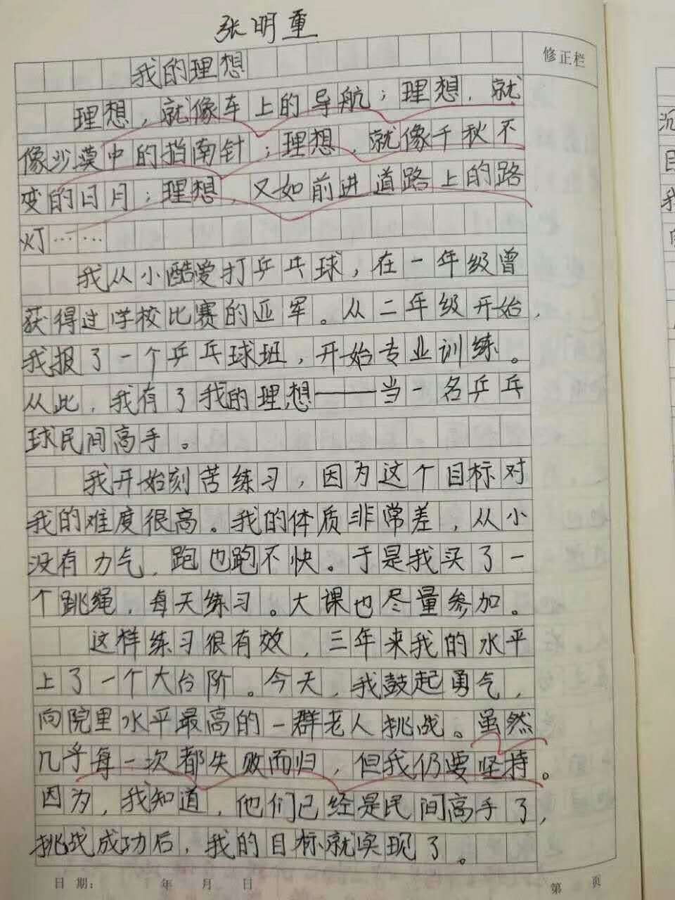 张继科作文素材图片