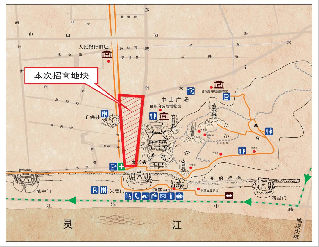 台州府城墙旅游图图片